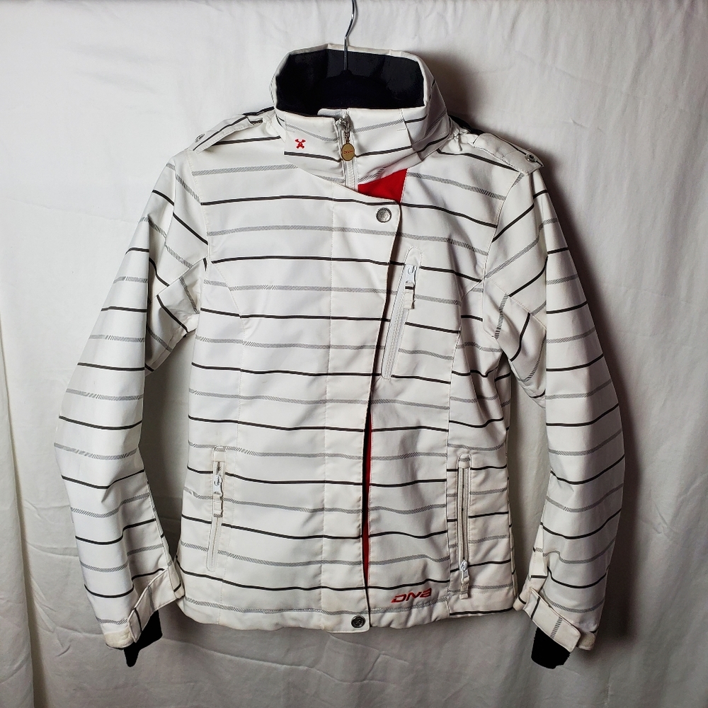 DNA (Descente) Women's Ski Jacket White/Black Size 6 XS